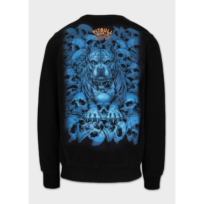 PitBull West Coast mikina GUARDIAN ANGEL crewneck černá