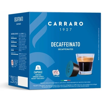 Carraro Decaffeinato pre Dolce Gusto 16 x 7 g