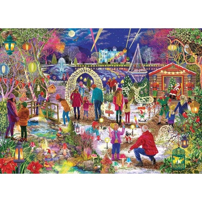Gibsons - Puzzle Limited edition: Enchanted Christmas - 1 000 piese