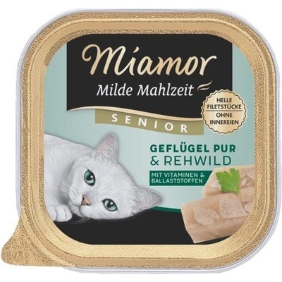 Miamor Milde Mahlzeit Senior hydina & jeleň 100 g