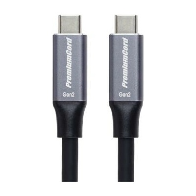 PremiumCord ku31cr5 USB-C USB 3.2 GEN 2, 5A, 100W, 10Gbit/s 5m černý
