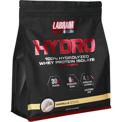 Labrada HYDRO | 100% Hydrolyzed Whey Protein Isolate Ванилия