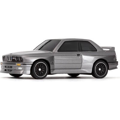 HPI nano-TTR 1989 BMW M3 E30 Ravaglia stříbrná 1:64