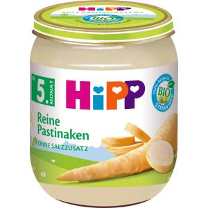 Hipp Био зеленчуково пюре Hipp - Пащърнак, 125 g (4005)