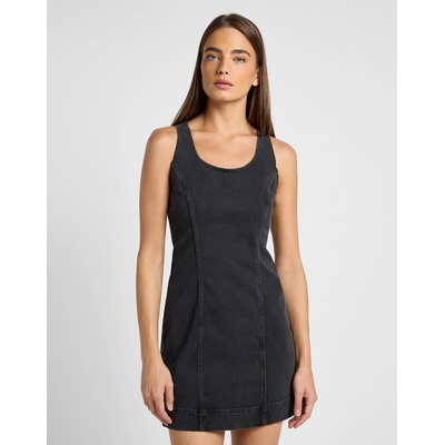 ICEBREAKER Wmns Merino 200 Granary Sleeveless V Neck Dress Black