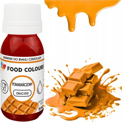 Food Colours Tekuté farbivo oranžové 40 g 18 ml
