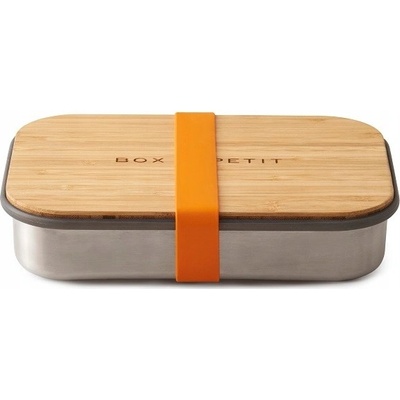 Obědový box 900 ml, oranžová, nerezová ocel, Black+Blum
