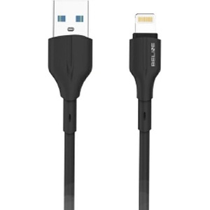 Beline Кабел Beline 25W USB-C/Lightning 1m, черен (Beli03628)