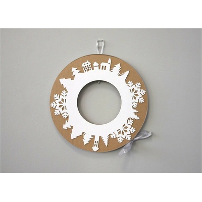 Unlimited Design for kids Snowy věnec bílá