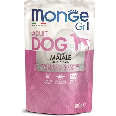 Monge Grill Dog Adult - свинско 100 г
