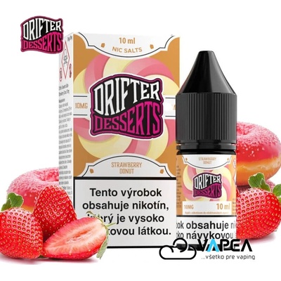Juice Sauz Drifter Desserts Salts Strawberry Donut 10 ml 10mg