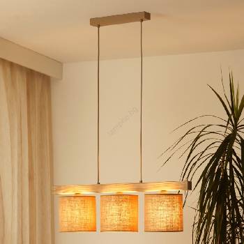 Brilagi - Пендел FOREST 3xE27/15W/230V бор/кафяв (BG1715)