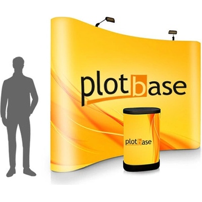 Plotbase Pop Up stena 193x224 cm