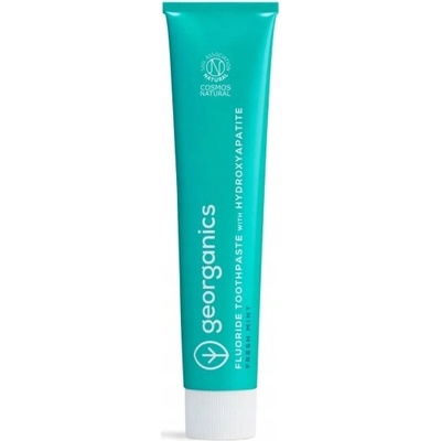 Georganics čerstvá máta s fluórom a hydroxyapatitom 75 ml