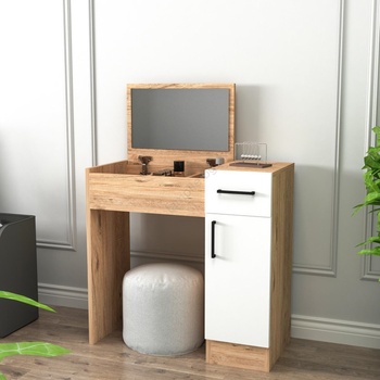 Asir Тоалетка INCI 108, 8x77 см, борова Atlantic/бяла (AS1864)