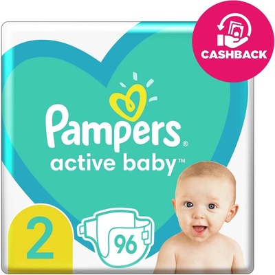 Pampers Active Baby 2 96 ks