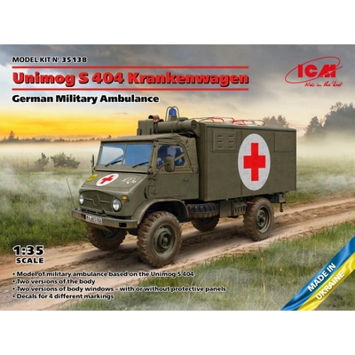 ICM Unimog S404 German Military Ambulance 1:35