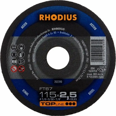 Rhodius Rezný kotúč 115 x 2,5 x 22,23 mm 202390