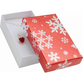 JK Box Vánoční dárková krabička na náušnice XR-6/A7/A1