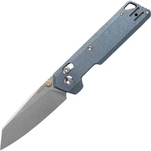 Vosteed Parallel S35VN Stonewash Blue Titanium A3504