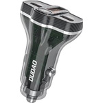 Dudao Зарядно за кола с 2xUSB-C и USB-A изходи с технология за бързо зареждане - Dudao R78 Fast Car Charger PD 78W (черен)