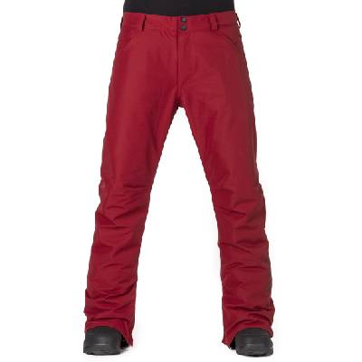pánské zimní kalhoty HORSEFEATHERS PINBALL PANTS (red) L