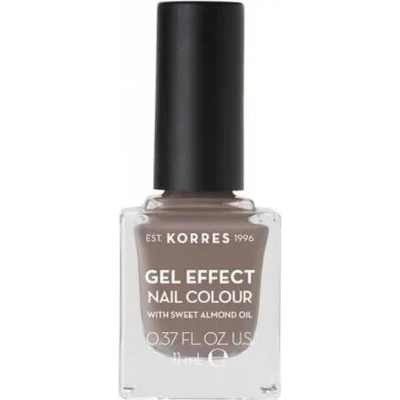 KORRES Лак с гел ефект с бадемово масло, Korres Gel Effect Nail Colour 95 Stone Grey