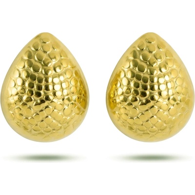 Victoria Walls Výrazné pozlacené náušnice Zanelle Gold VWE260671G