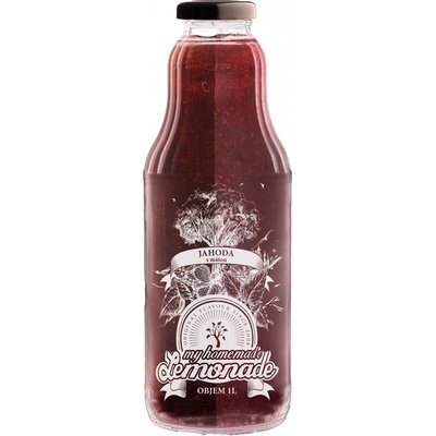 My homemade Lemonade Jahoda s mátou 1 l