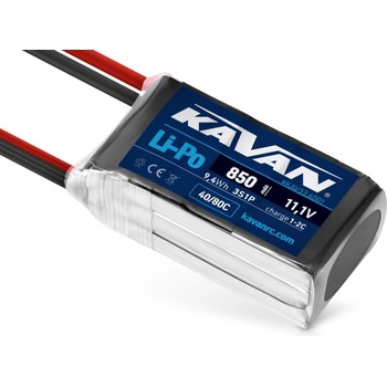 KAVAN Li-Po 850mAh/11.1 V 40/80C 9,4Wh