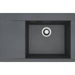 Alveus 1149502 - Кухненска мивка PURE 79x51, 5 cm гранит/антрацит (AV0157) Мивка за вграждане