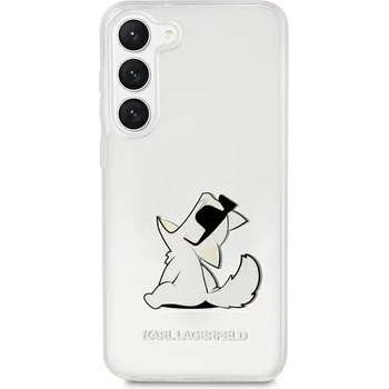 KARL LAGERFELD Samsung Galaxy S23+ transparent hardcase Choupette Fun (KLHCS23MCFNRC)