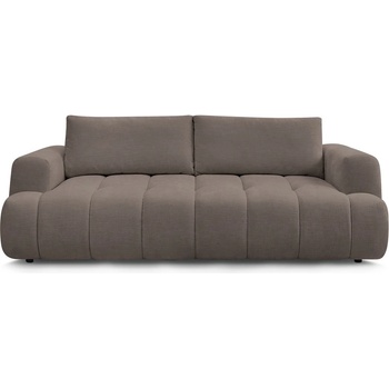 Bobochic Кафяво-сив сгъваем/с място за съхранение диван 251 cm Fuji - Bobochic Paris (106535)