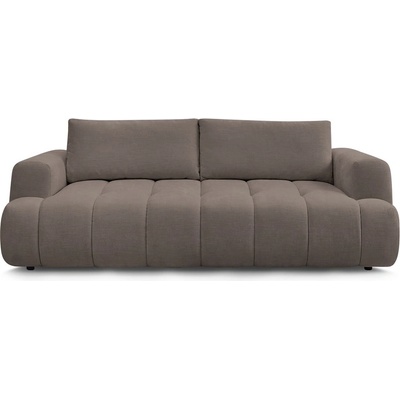 Bobochic Кафяво-сив сгъваем/с място за съхранение диван 251 cm Fuji - Bobochic Paris (106535)