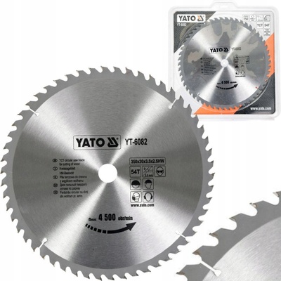 Yato Kotúč na drevo YT-6082 350x30 mm 54z