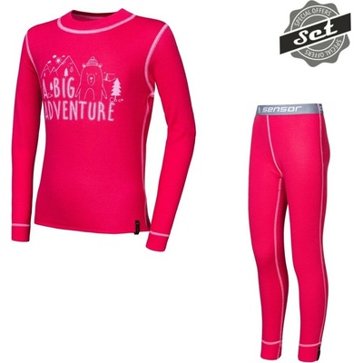 Funkční oblečení Sensor Double Face Adventure Magenta