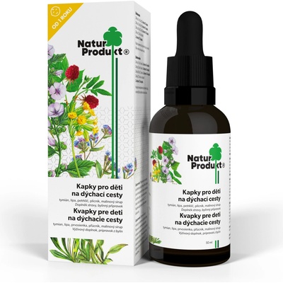 Naturprodukt Kapky pro děti na dýchací cesty 50 ml