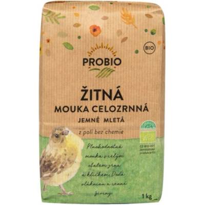 Probio BIO Žitná celozrnná jemná múka 1 kg