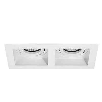POLARIS Правоъгълна LED луна за вграждане Cardan Mini & Double | Черна/Бяла | Цена 5, 43€ (10, 61 лв) (18)