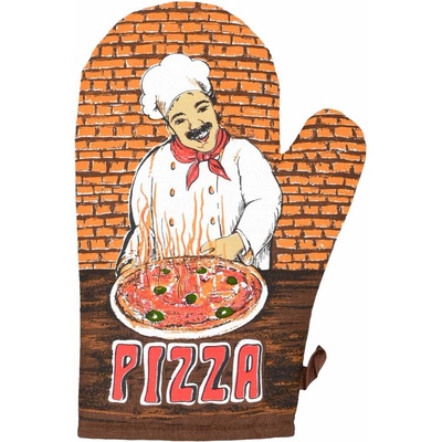 Chňapka kuchyňská, Pizza, cihlová