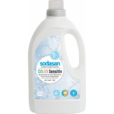 SODASAN TEKUTÝ PRACÍ PROSTŘEDEK COLOR SENSITIV 1,5 L