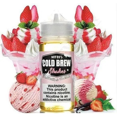 Nitro's Cold Brew Strawberry and Cream 100ml