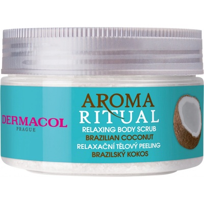 Dermacol Aroma Ritual telový peeling Brazílsky kokos 200 g