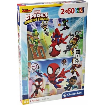 Clementoni Spidey & His Amazing Friends Пъзел 60 броя Комикс (21625 CLM) (21625 CLM)