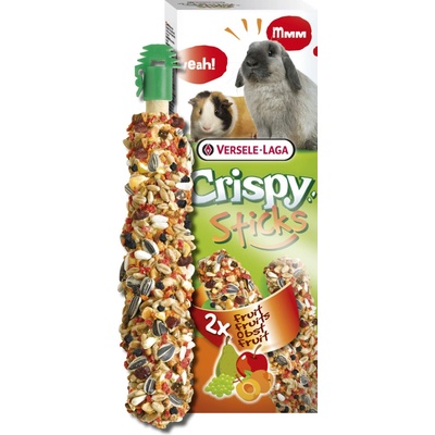 Versele-Laga Crispy tyčinky s ovocím pre králiky a morčatá 110 g
