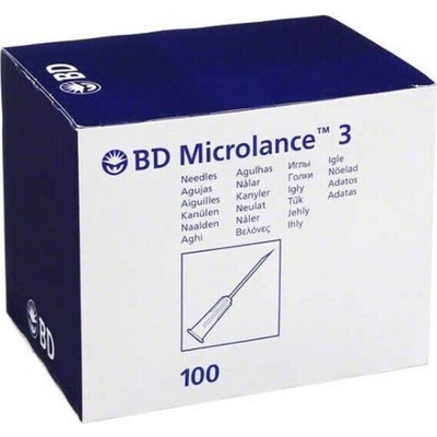 BD Microlance 3 inj.jehla 23G 0.6x40 mm modrá – Zboží Dáma