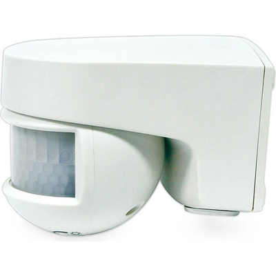 ISIMAT - Infračervený pohybový senzor (PIR) na stenu, 140°, 230V, 10A, IP55