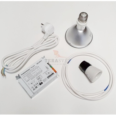 GiganTerra UVB 35 W PAR30 reflektor Sunlux 13 cm, Multiwatt 35-50-70 W