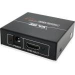 Tendtop TTSP01, 1x HDMI вход, 2х HDMI изход, 4K, 30Hz, 5Vdc, 1A, метален, Черен (TTSP01)