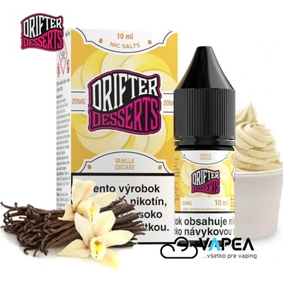 Juice Sauz Drifter Desserts Salts Vanilla Custard 10 ml 20 mg